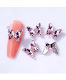 3D Nail Art Rhinestone Crystal AB Butterfly Charms Sparkle Nail Decoration Jewerlry Hand Craft DIY Accessories (MJ16) - Buy Online on GoSupps.com