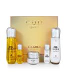 Buy Signature 24K Gold Essential Skin Care Set | Toner Emulsion & Cream - Korean Skincare for Radiant Skin - International Shipping Available - Buy Online on GoSupps.com