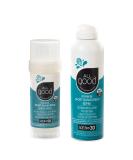 All Good Sport Sunscreen Spray & Butter Stick - 30 SPF & 50 SPF - Water Resistant, Coral Reef Friendly - 2 oz - Pack of 1 - Buy Online on GoSupps.com