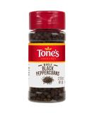 Tone's Peppercorn Black Whole - 2.13 oz | Premium Quality Spices - Buy Online on GoSupps.com