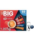 The Big Biscuit Variety Box 69 Chocolate Biscuit Bars with Key Ring (1) - Buy Online on GoSupps.com