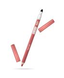 Pupa Milano True Lips Blendable Lip Liner - Dual-Ended Matte Lining Color and Brush - Coral 031 - Hydrating, High Pigment, Smudge Proof Formula - Paraben Free - 0.042 oz - Buy Online on GoSupps.com