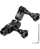 Faefty ball joint bracket for GoPro aluminum 360 rotatable swivel arm ball joint with a wrench for GoPro Hero 11 10 9 8 7 6 5 4 SJCAM YICAM and other action cameras - Buy Online on GoSupps.com