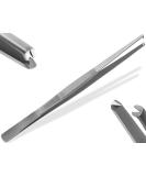 Professional Tweezers 10.5 cm to 60 cm Straight with Internal Teeth | New Selection (25 cm) for Precision Grooming | International Shipping Available - Buy Online on GoSupps.com