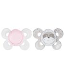 Chicco Physioforma Comfort Pacifier 0-6 Months - Silicone Sucker 2-Pack | Supports Breathing & Oral Development - Buy Online on GoSupps.com