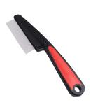 nuoshen Flea Comb to Remove Fleas for Long Hair Dogs and Cats Ruberised Easy Grip Handle Red - Buy Online on GoSupps.com