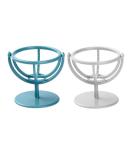 Ikaar 2-Piece Makeup Sponge Holder - Beauty Blender Drying Frame (White + Blue) | Best Makeup Puff Storage Solution - Buy Online on GoSupps.com