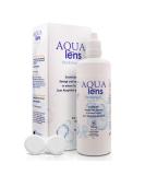 Aqua Lens Contact Lenses Fluidy Travel Set - 100ml Flight Pack & Container | Premium All-in-One Solution for Soft Lenses with HPMC - Buy Online on GoSupps.com