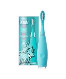 Foreo Issa Kids Ultrahygienic Silicone Electric Toothbrush - Safe Oral Care for Children 5-12 | Waterproof USB Charging True Blue Pony - Buy Online on GoSupps.com