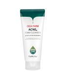 FARMSTAY CICA FARM Acne Foam Cleanser - Gentle Facial Cleanser for Acne-Prone Skin - Clears Blemishes - 6.08 fl oz - International Shipping Available - Buy Online on GoSupps.com