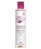 Derma E Radiance Toner with Glycolic Acid & Rooibos | 6 fl oz - Refresh & Illuminate Skin - Buy Online on GoSupps.com
