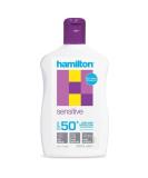 Hamilton Sun SPF 50+ Sensitive Lotion 265ml - Best for Sun Protection & Sensitive Skin | International Shipping Available - Buy Online on GoSupps.com