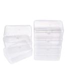 12 Pack BENECREAT Clear Plastic Bead Storage Box for Small Items - 3.5x2.4x1.2 Inches Rectangle with Lid - Buy Online on GoSupps.com