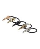 Minkissy 10 Pieces Halloween Hair Ties - Retro Skull Elastic Ponytail Holders | Gothic Punk Hair Accessories - Buy Online on GoSupps.com