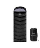 Friendriver XL Size Upgraded Camping Sleeping Bag | 4 Seasons Warm & Cool | Lightweight & Waterproof | Ideal for Adults & Children | Perfect for Travel & Outdoor Activities | Black Single - Buy Online on GoSupps.com