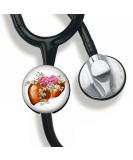 Customized CHNLML Stethoscope Name Tag - Nurse & Doctor ID Tag (Liver Anatomy) | International Shipping Available - Buy Online on GoSupps.com