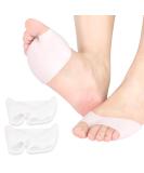 Gel Pads for Midfoot Bones - Breathable Silicone Foot Inserts for High Heels | Comfort for Diabetics & Morton s Neuroma - Unisex Foot Pads - Buy Online on GoSupps.com
