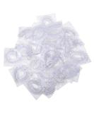 200 Pcs Disposable Plastic Shower Caps - Clear, Large Elastic Bath Cap for Women - Ideal for Spa, Home, Hotel, Hair Salon - Buy Online on GoSupps.com