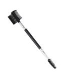 3-in-1 Dual Head Makeup Tool for Lashes and Brows - Eyebrow & Eyelash Shaper with Double Comb Brush for Grooming and Mascara Clump Removal - Buy Online on GoSupps.com