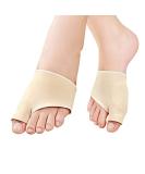 Bunion Corrector Silicone Pads - Foot Guard Relief Kit for Hallux Valgus Pain - Protector Sleeves (Size L) - Buy Online on GoSupps.com