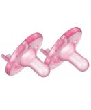 Philips Avent SCF192/07 Classic Orthodontic Silicone Pacifier - Pink 3 Months - 2 Pack for Babies | International Shipping Available - Buy Online on GoSupps.com