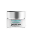 Sensiderm Stress Protect Cream 1.7 fl oz - Hydrating Day & Night Moisturizer for Irritated & Dry Skin with Panthenol & Aloe Vera - Dr. Schrammek - Buy Online on GoSupps.com