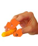 Non-Stick Chip Finger Protectors - Set of 3 Orange Finger Covers for Protection - Buy Online on GoSupps.com