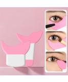 Multifunctional Eye Makeup Stencils - Reusable Aid Tool for Eyeliner, Eyeshadow, and Mascara Application | Beginners Friendly - Buy Online on GoSupps.com