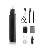 Nose Hair Trimmer & Ear Hair Trimmer Kit - Rechargeable Painless Facial Hair Trimmer for Men & Women | Dual-Edge Blades for Smooth Cutting - Buy Online on GoSupps.com