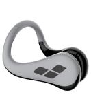 Arena Unisex Swimming Nose Clip Pro - Nose Plug for Competitive Swimmers - Soft Pads - PVC Free - One Size - Silver - Buy Online on GoSupps.com