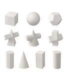 10PCS 2-Inch Mini Resin Geometry Mold Set for Learning & Art Crafts - Home Decor & Drawing Practice - Buy Online on GoSupps.com