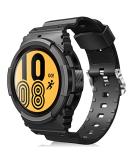 Fintie Case with Bands Compatible with Samsung Galaxy Watch 5 4 44mm  Rugged Sports Band with Rasied Protection Case  Balck - Buy Online on GoSupps.com