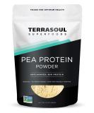 Buy Terrasoul Superfoods Organic Pea Protein 1.5 lbs - Unflavored & Smooth Texture - Sourced from Europe | Best Quality for Health & Fitness - Buy Online on GoSupps.com