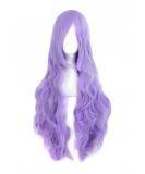 MapofBeauty 32 Long Light Purple Spiral Curly Cosplay Costume Wig - Perfect for Parties & Dress-Up - Buy Online on GoSupps.com