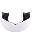 Oral Mart Adult Sports Mouth Guard - USA Flag & Vampire Fangs Design - 15 Colors - Football, Boxing, Karate, MMA - Hockey Mouthguard - Strapless - White/Black - Buy Online on GoSupps.com
