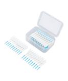 TOPINCN 200Pcs Interdental Brush Set - Professional Toothpick Flossing Tool with Portable Case (Blue) - Ideal for Tight Spaces Perfect for Travel - Buy Online on GoSupps.com