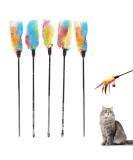 Baosroy Interactive Cat Toys - Spring Teaser & Feather Toys for Kittens & Cats | Shop Quality Cat Playtime - Buy Online on GoSupps.com