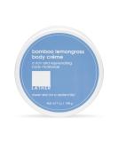 LATHER Bamboo Lemongrass Whipped Body Butter - Deep Hydrating Body Cream Non-Greasy Moisturizer with Essential Oils - 7 Oz - International Shipping Available - Buy Online on GoSupps.com