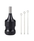 Ambition 32mm Cartridge Tattoo Grips - Adjustable Twist Handle Tubes, CNC Carved Aircraft Aluminum - 5 Piece Set in Grey for Professionals and Beginners - Buy Online on GoSupps.com