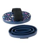 PFIFF Blue Plastic Curry Comb Star Magic | Best Grooming Tool for Horses | International Shipping Available - Buy Online on GoSupps.com