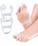 Gel Bunion Pads & Toe Separators - Effective Bunion Relief Correctors for Day & Night Support - Buy Online on GoSupps.com