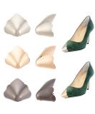 NBEADS 6 Pcs Metal Shoe Toe Protectors - 3 Colors Wavy Edge High Heel Caps for Shoes Protection and Repair - Buy Online on GoSupps.com