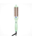 Shop K&K 1.5 Inch Thermal Brush - Ionic Heated Round Brush for Smooth Blowouts & Natural Curls - Dual Voltage Fast Heating - Perfect for All Hair Types - Buy Online on GoSupps.com