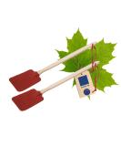 Buy 2x Hofmeister Maple & Leather Fly Bats - Red Shape-Stable Insect Catchers - 46 cm - Ideal for Mosquitoes & Flying Insects | Fast International Shipping - Buy Online on GoSupps.com