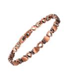 Shop 99% Pure Copper Heart Shape Magnetic Ankle Bracelet for Women | Stylish Fashion Jewelry Gift - Buy Online on GoSupps.com
