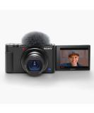 Sony ZV-1 Digital Camera for Content Creators, Vlogging and YouTube with Flip Screen, Built-in Microphone, 4K HDR Video, Touchscreen Display, Live Video Streaming, Webcam Camera only Black - Buy Online on GoSupps.com