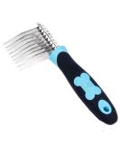 SunGrow Poodle Dog & Bunny Comb - Dematting and Detangler Brush for Long Hair Cats and Rabbits - Buy Online on GoSupps.com