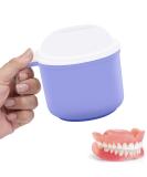 Denture Cleaning Storage Box with Sieve | Travel & Home Denture Container - Ideal for All Dentures - Buy Online on GoSupps.com