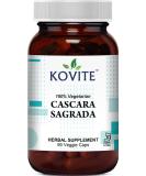 Kovite Kosher Cascara Sagrada Supplement - 90 Vegetarian Capsules - Buy Online on GoSupps.com