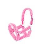 Hy Equestrian Fab Fleece Headcollar Pink Cob - Buy Online on GoSupps.com